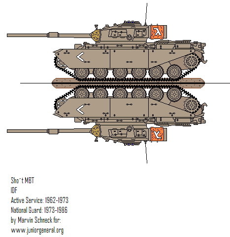 Israeli Sho't Main Battle Tank 2