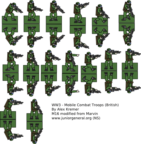 British Mobile Combat Infantry