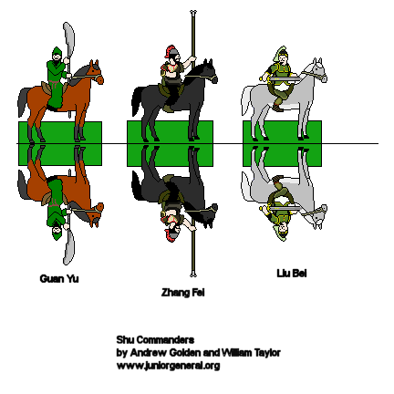 Shu Chinese Commanders