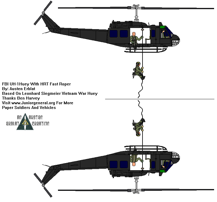 FBI Huey w/ Roper