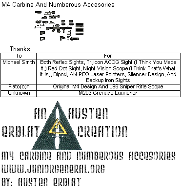 M4 Carbine and Accessories