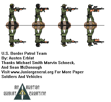 US Border Patrol Team