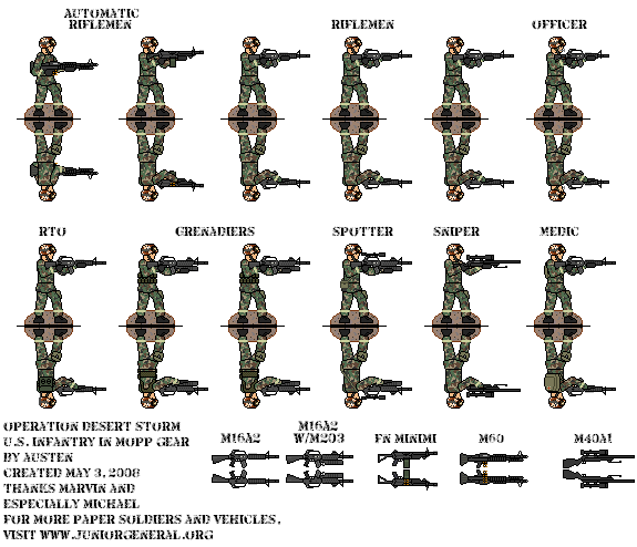 Infantry Operation Desert Storm 3