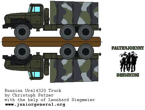 Russian Ural 4320 Truck