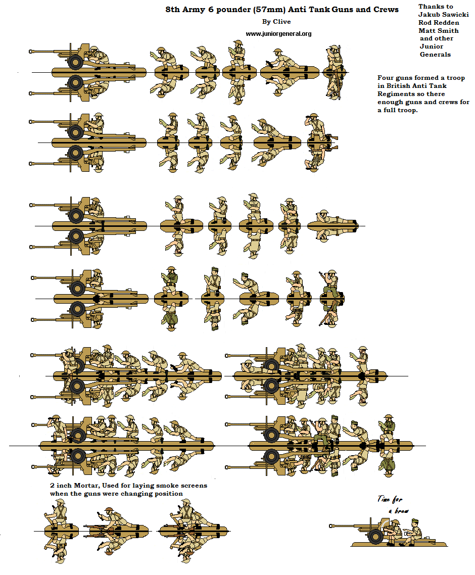 6 Pdr ATG (8th Army Desert)