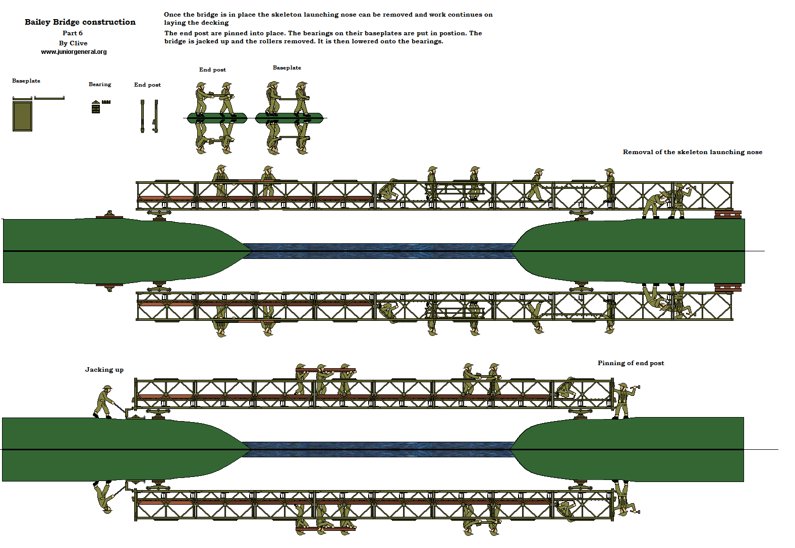 Bailey Bridge Construction 6