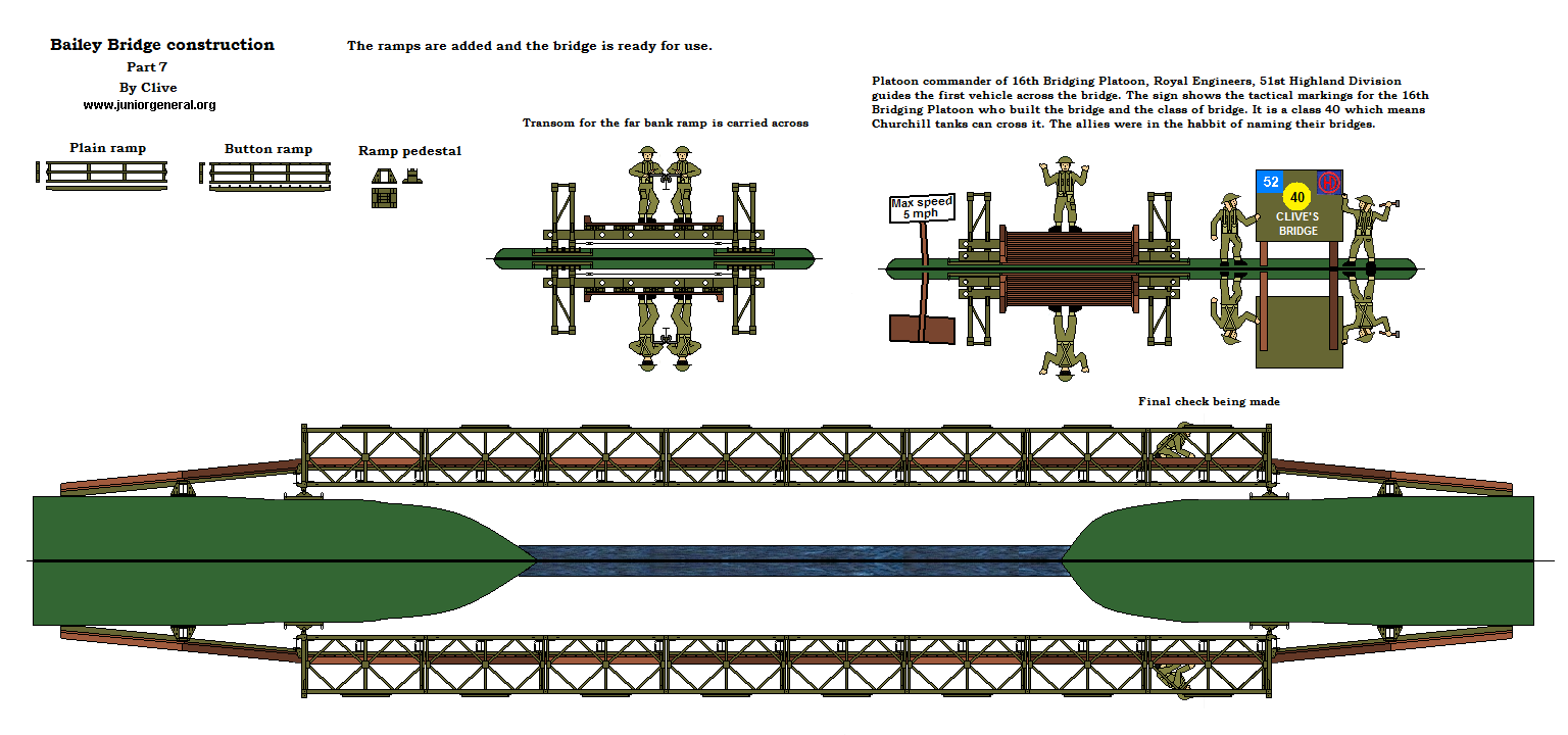 Bailey Bridge Construction 7