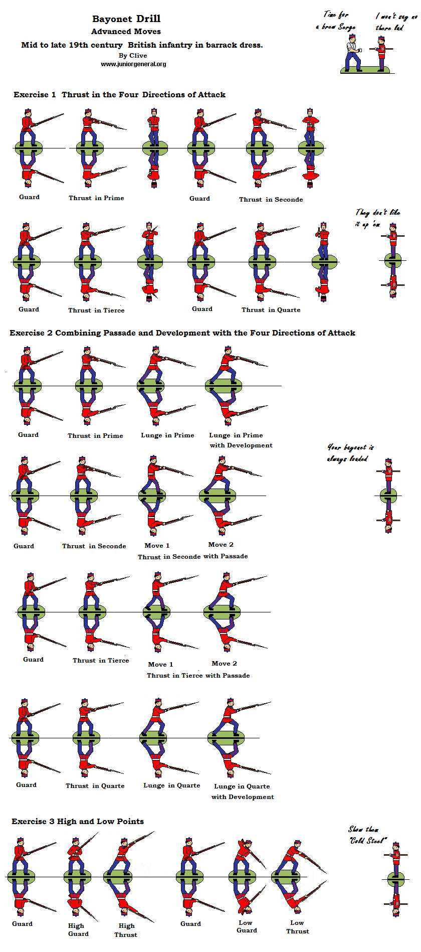 British Bayonet Drill 2