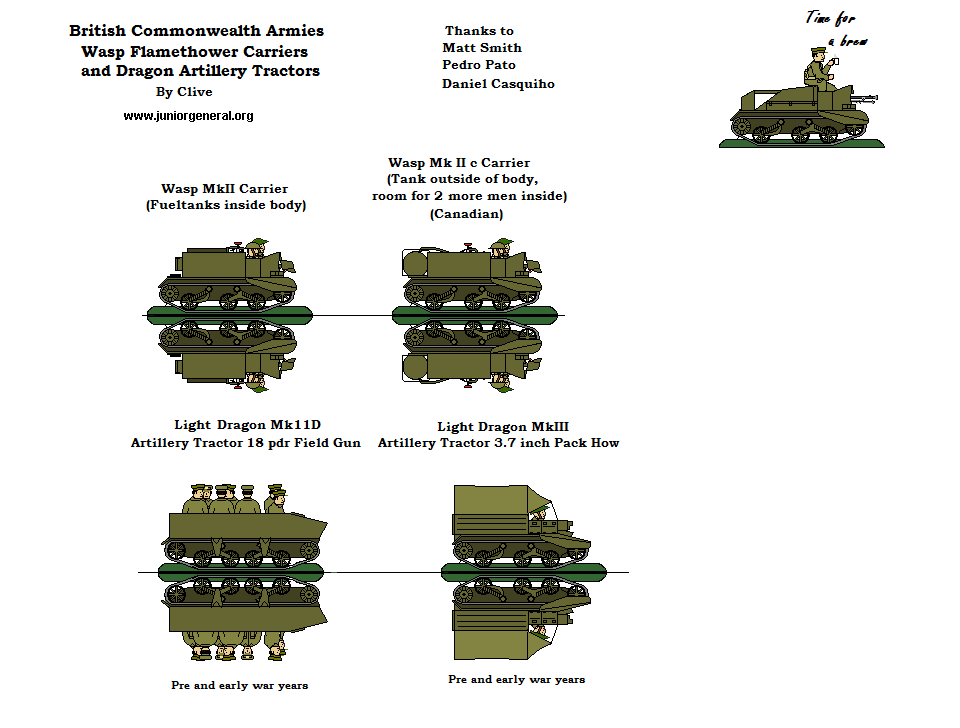 Wasp and Dragon Carriers