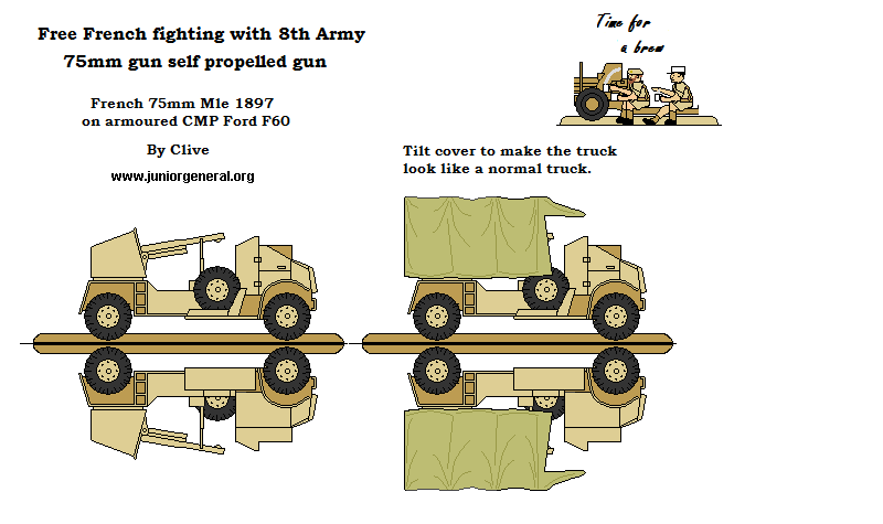 75mm Self-Propelled Gun
