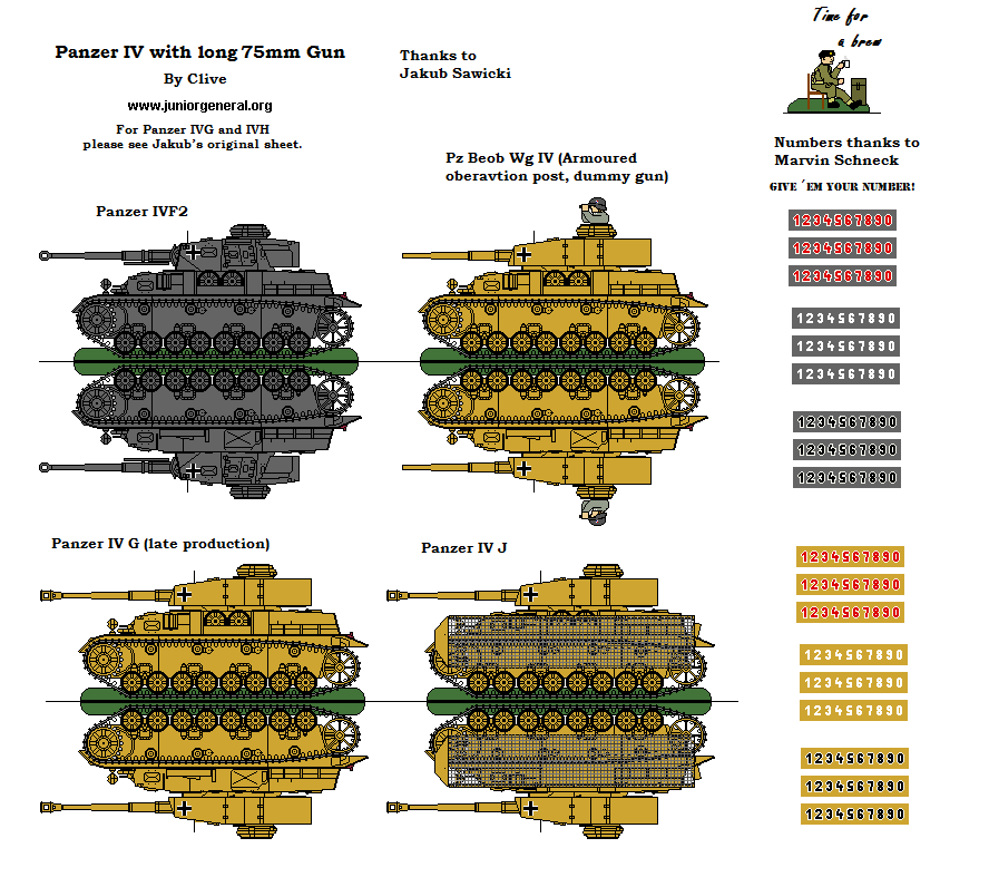 Panzer IV Long 75mm Gun