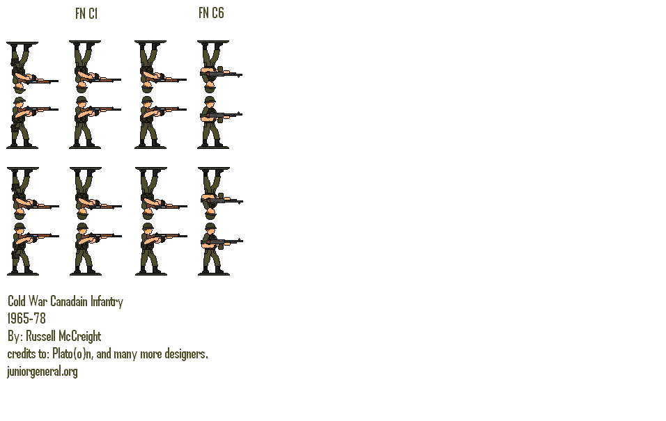 Canadian Infantry 1965-1978