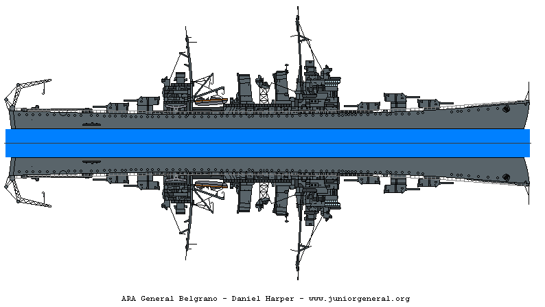 Argentine Cruiser (Falklands 1982)