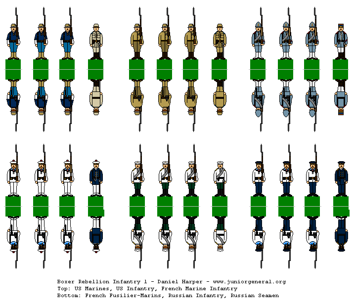Boxer Rebellion Infantry 1