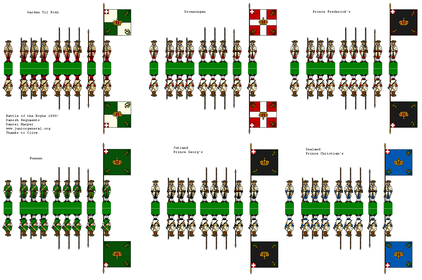 Danish Regiments