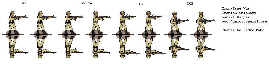 Iranian Infantry