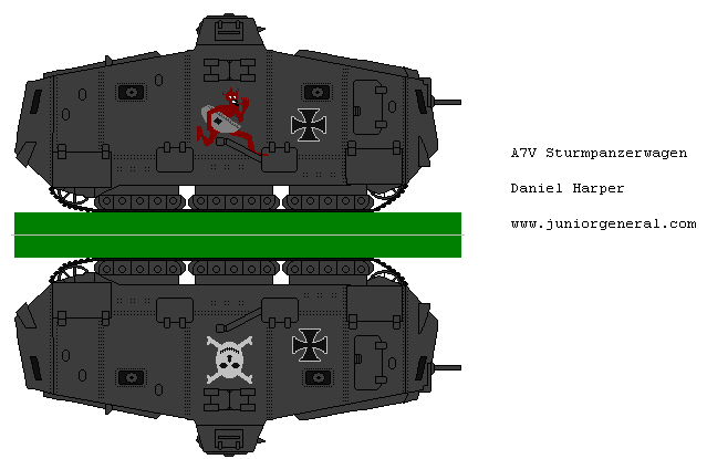 German A7V Sturmpanzerwagen 2