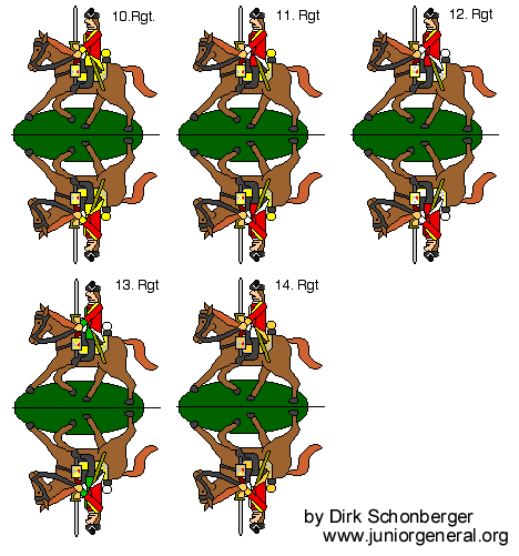 British Dragoons 10-14th