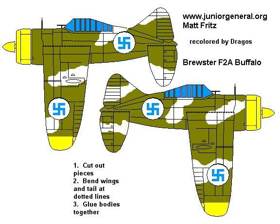Finnish Buffalo Fighter Plane 2