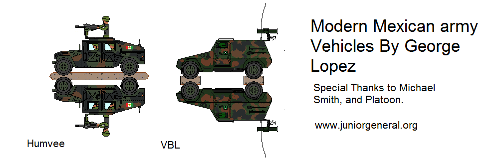 Mexican Humvees