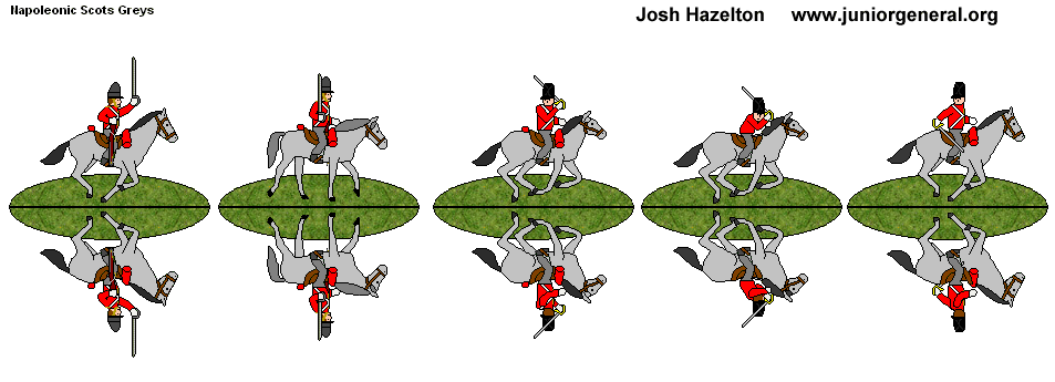 British Scots Greys Cavalry