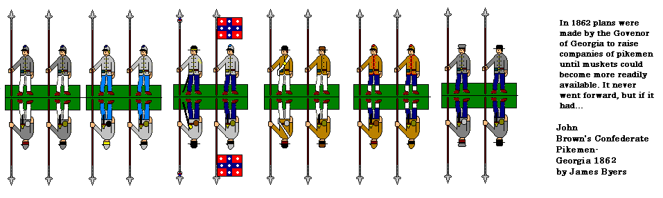 John Brown's Confed Pikemen
