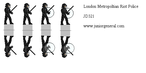 London Riot Police