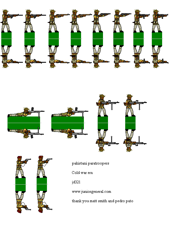 Pakistani Paratroopers