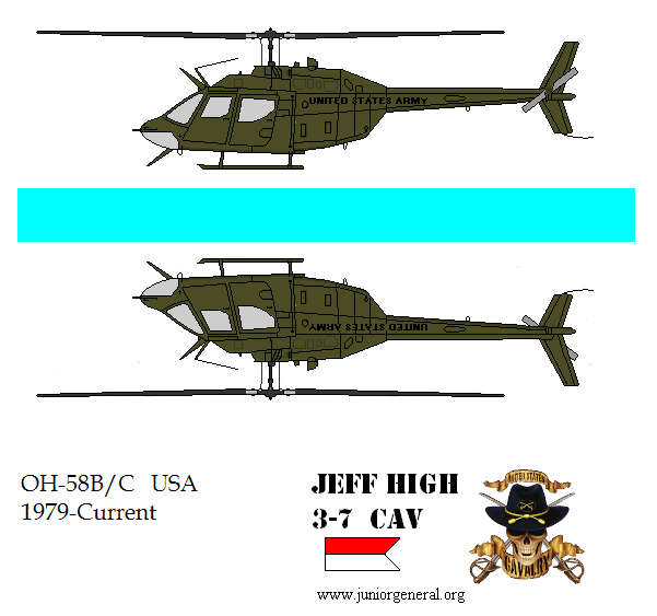 OH-58B/C Helicopter