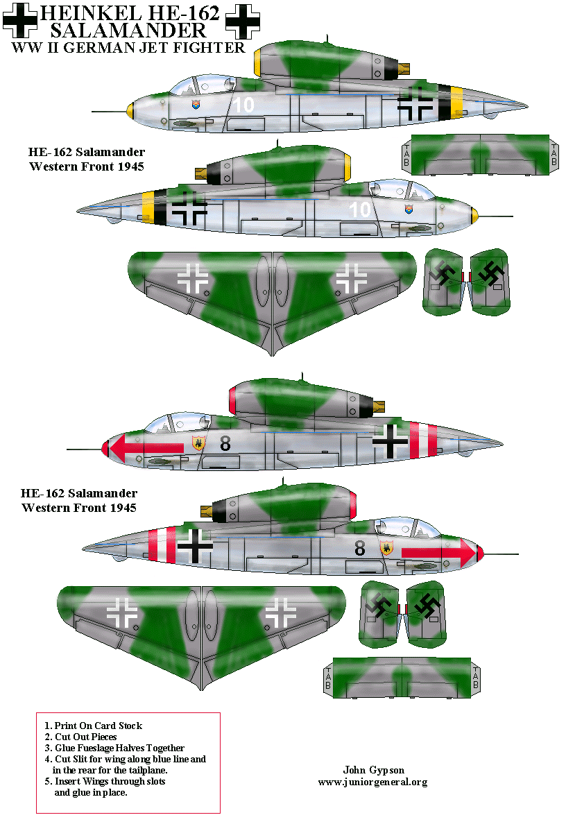 Heinkel He-162 Salamander
