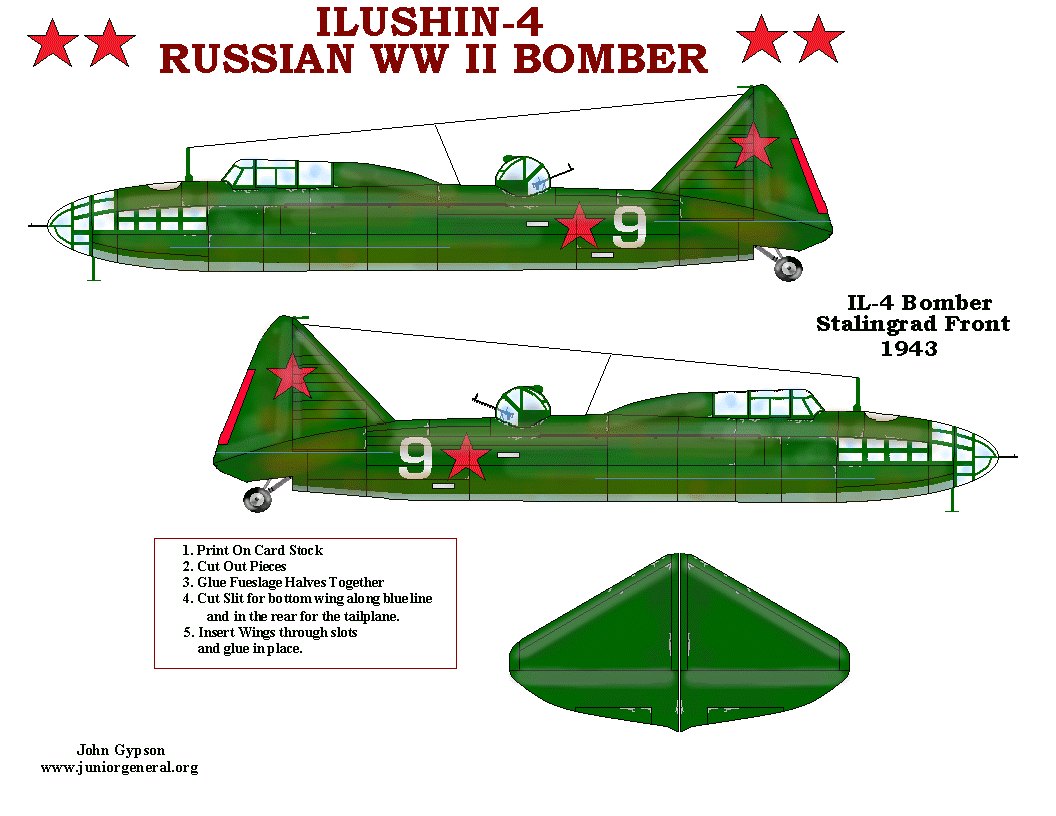 Ilushin-4 Bomber