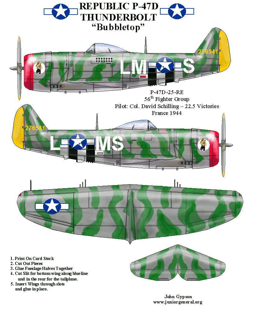 P-47D Thunderbolt 'Bubbletop' 2