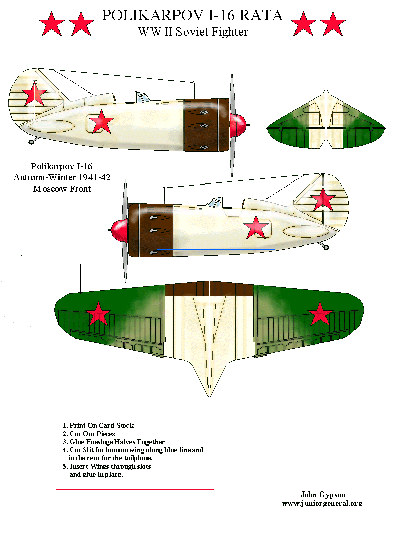Polikarpov I-16 Rata 1