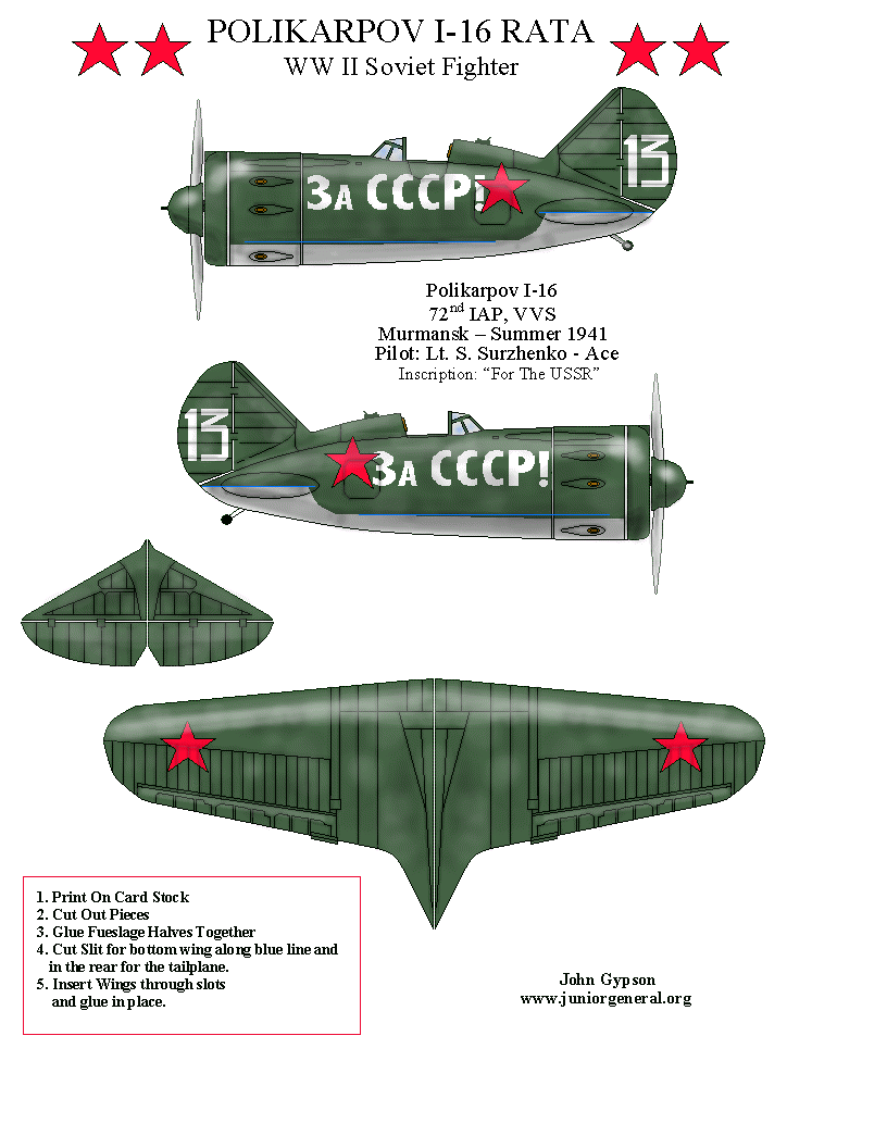 Polikarpov I-16 Rata 2