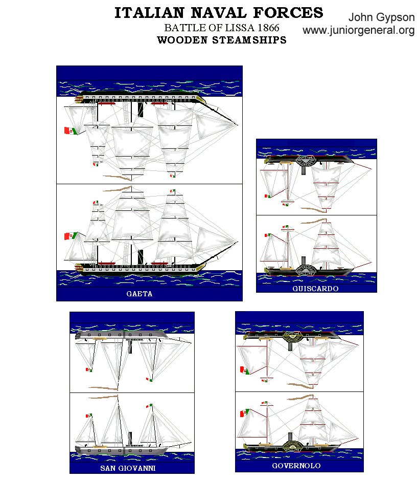 Italian Wooden Steamships 1