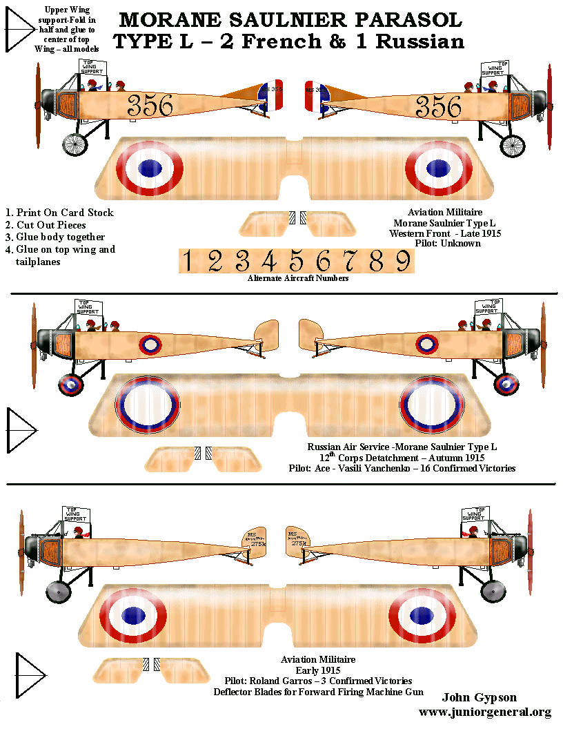 Morane Saulnier Parasol