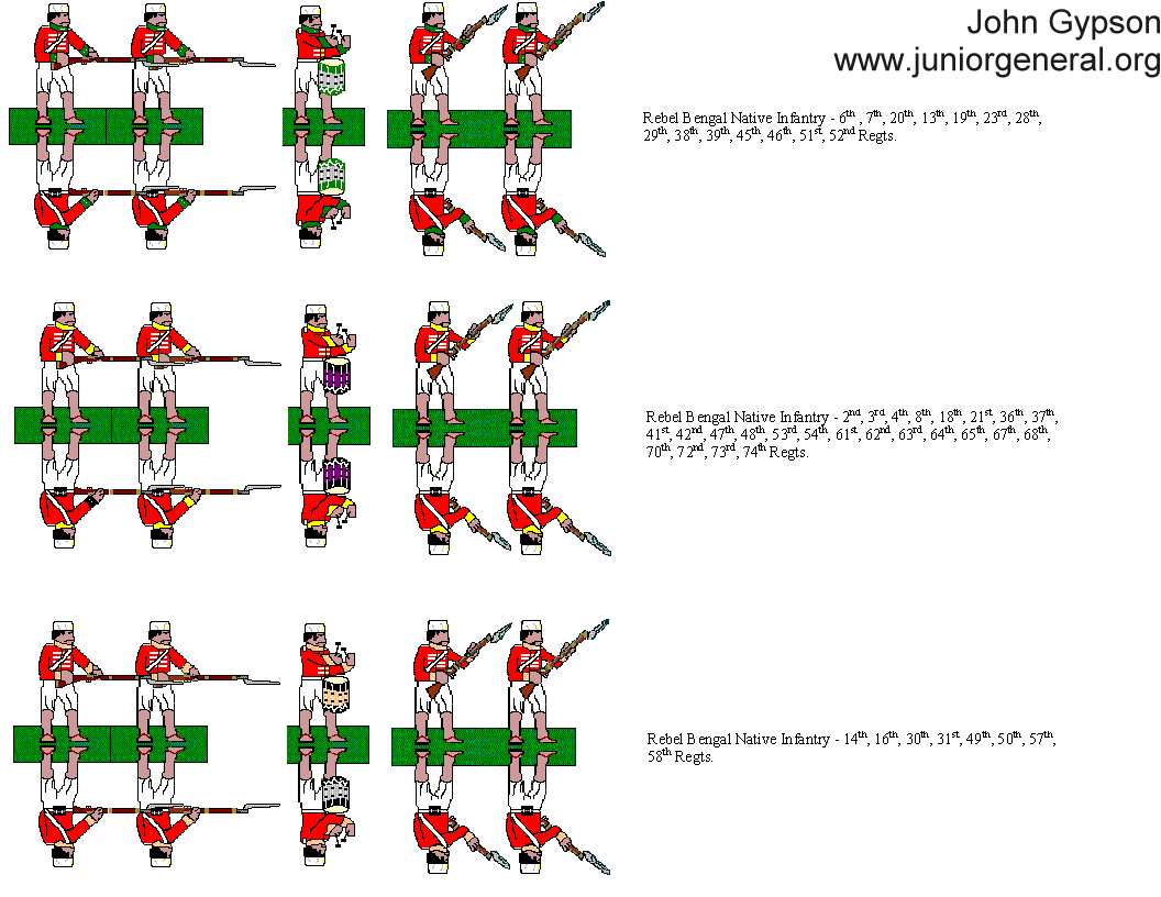 Indian Rebellion (1857) Rebel Sepoys 2