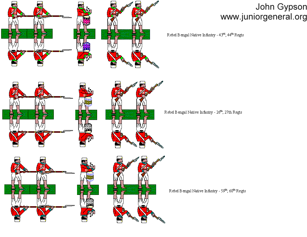Indian Rebellion (1857) Rebel Sepoys 3