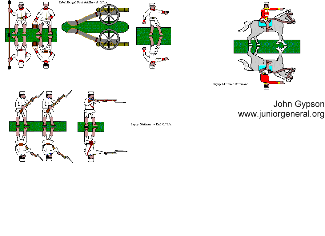 Indian Rebellion (1857) Rebel Sepoys 4
