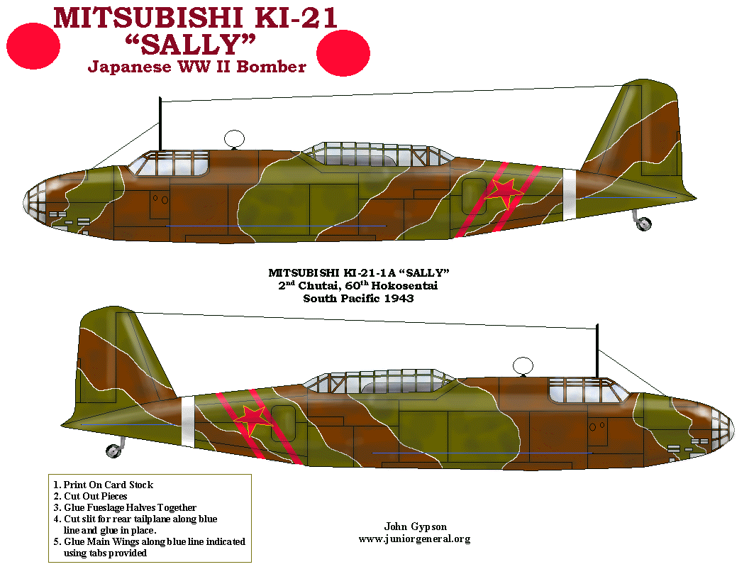 Mitsubishi KI-21 Sally Bomber
