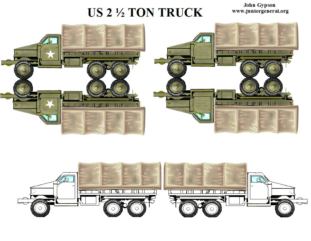 2 1/2 Ton Trucks