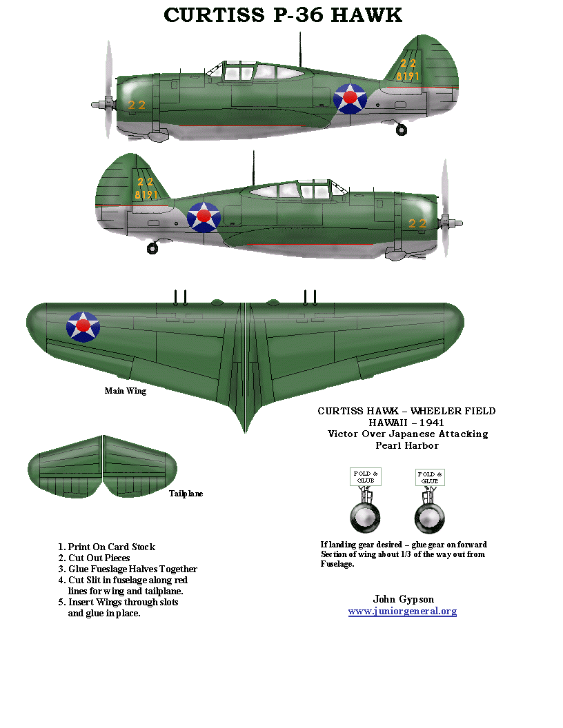 Curtiss P-36 Hawk 1