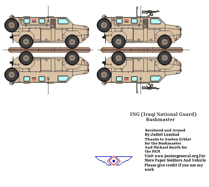 Iraqi National Guard Bushmaster