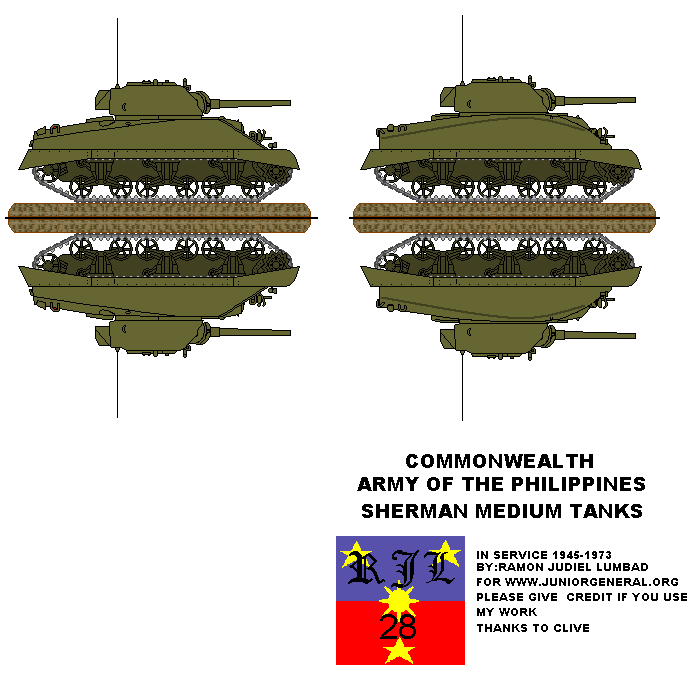 Philippine Sherman Tank