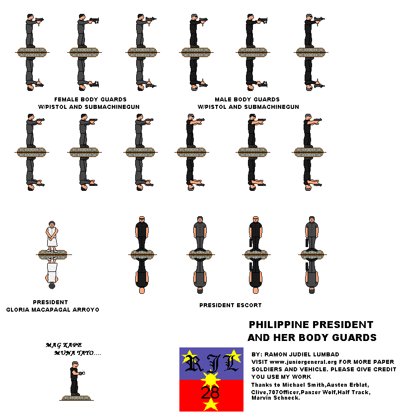 Phillipines Presidential Body Guard