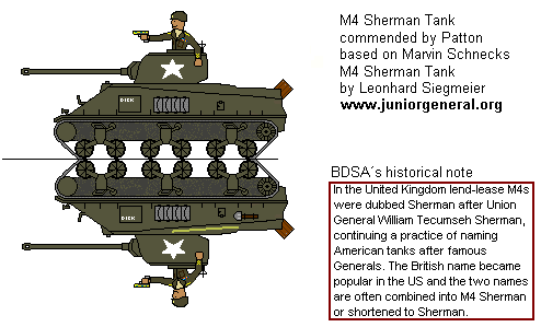 M4 Sherman Tank (Patton)