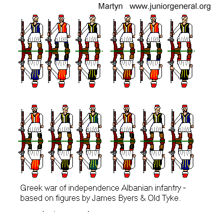 Albanian Infantry