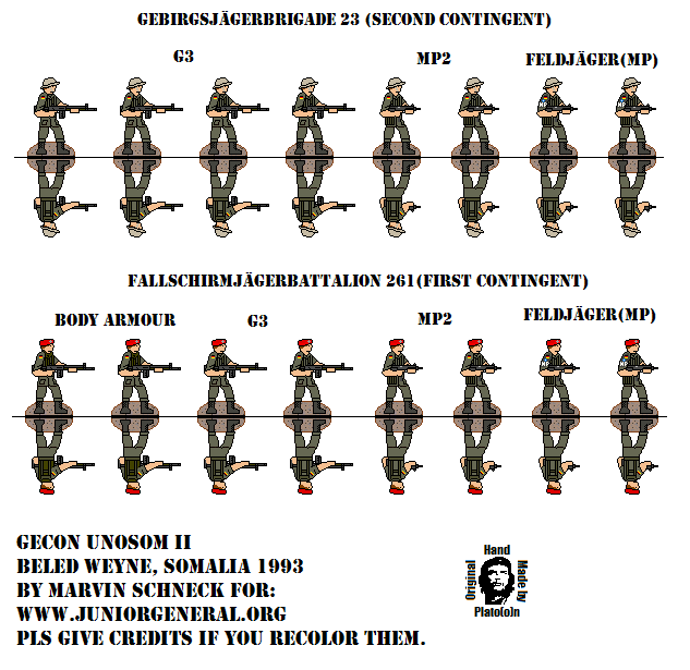 German Infantry (Somalia 1993)
