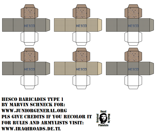 HESCO Barriers 3-D 1