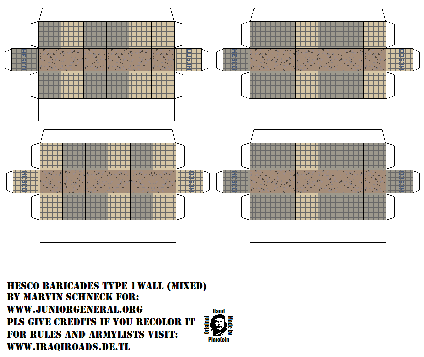 HESCO Barriers 3-D 2